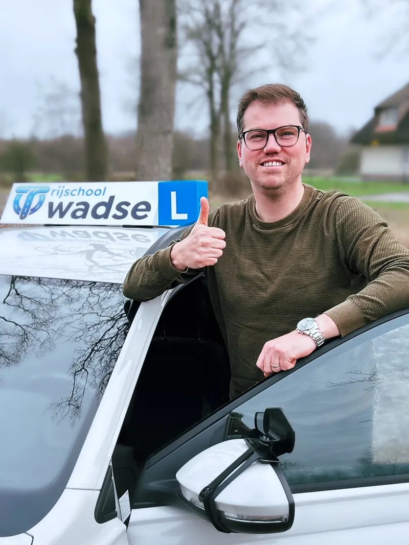 Wadse Temme, rijinstructeur van Rijschool Wadse